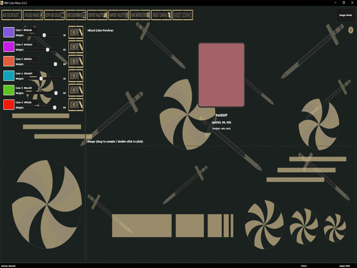 RNV Color Mixer screenshot