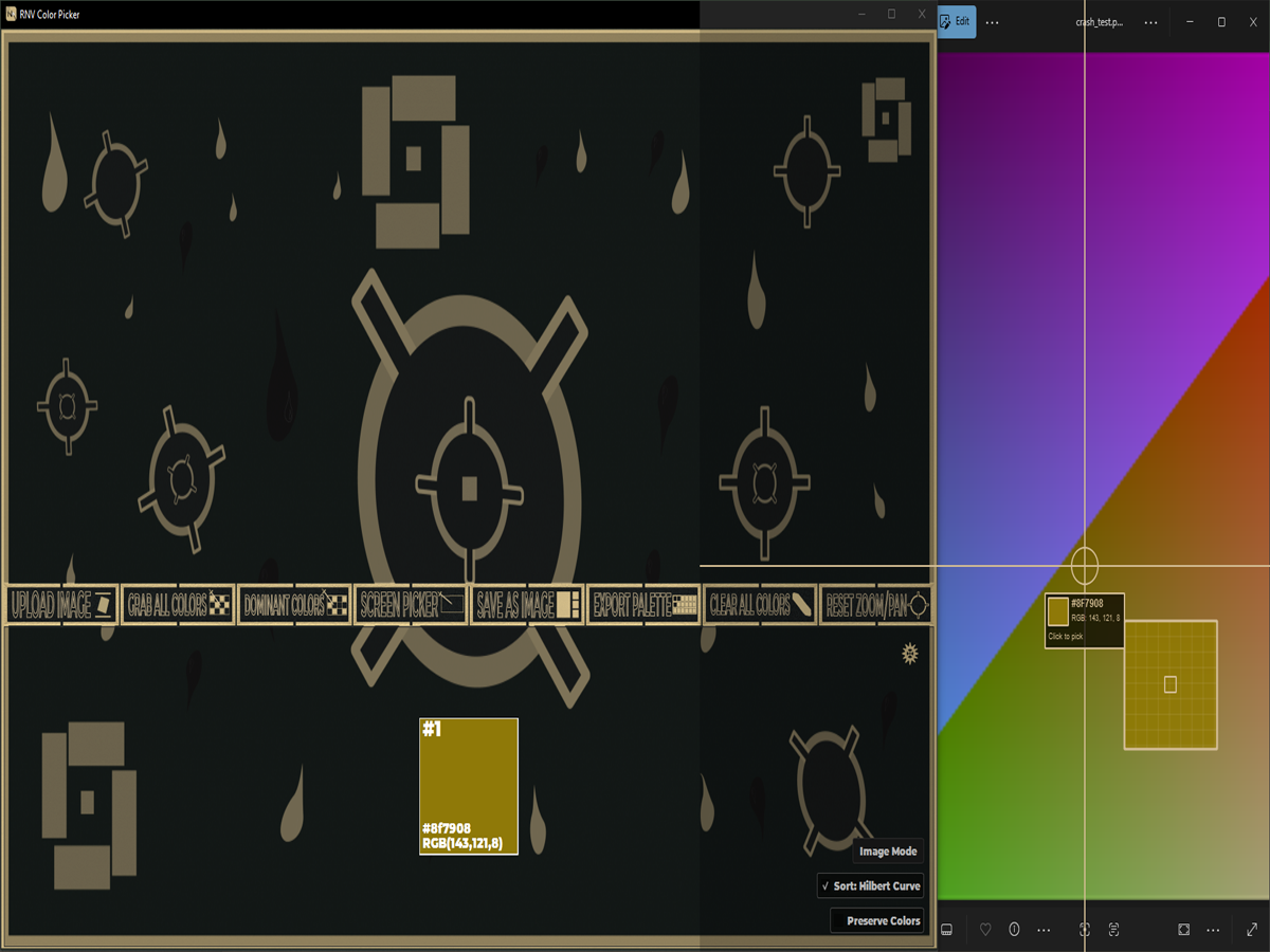 RNV Color Picker screenshot